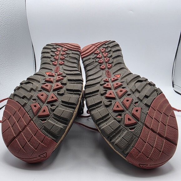 Keen Terradora II Mid Waterproof Womens Size 8 Brown Hiking Shoes Camping - Picture 11 of 13